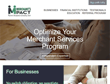 Tablet Screenshot of merchantspact.com